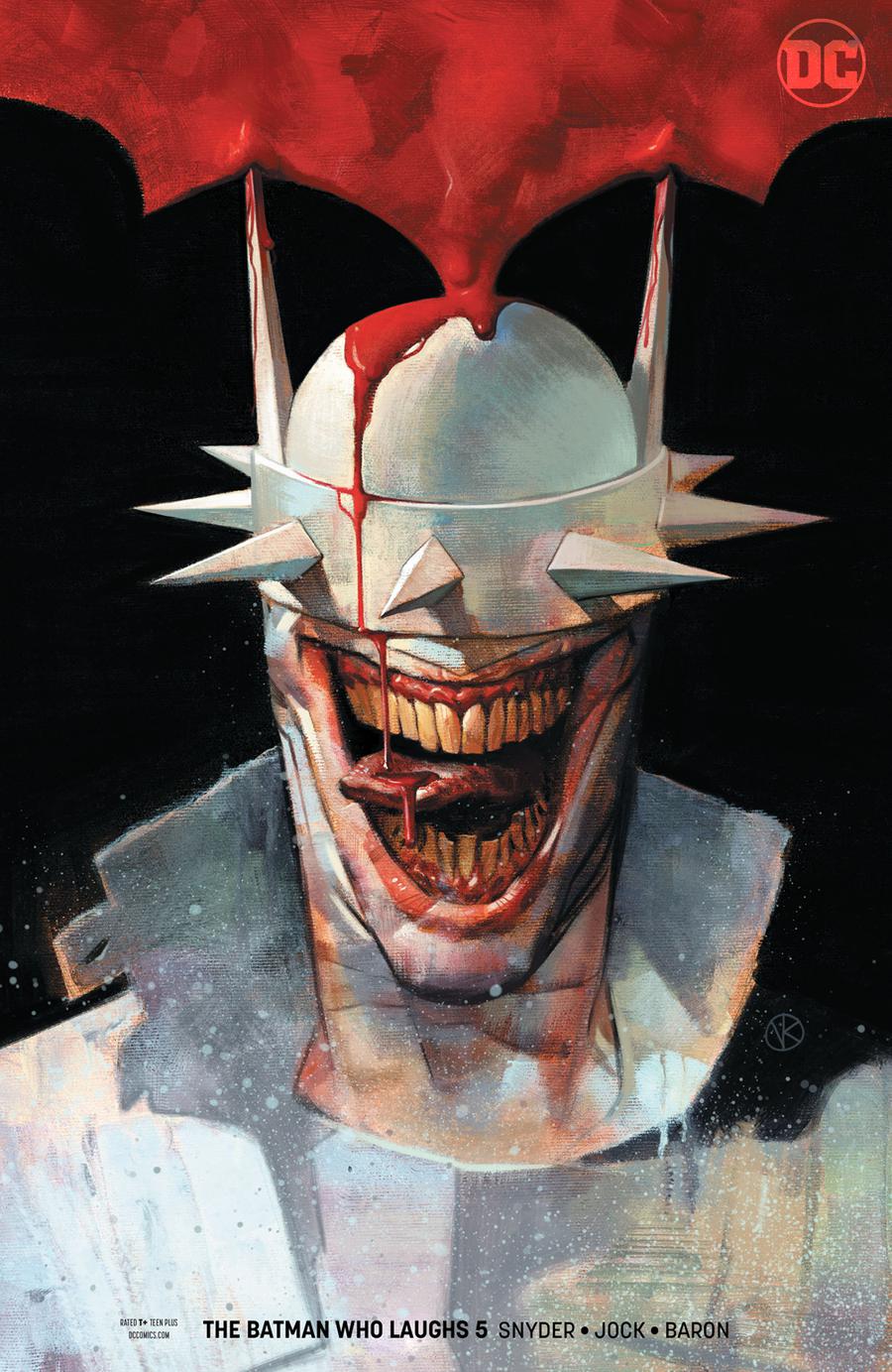 Batman Who Laughs #5 Cover B Variant Viktor Kalvachev Cover