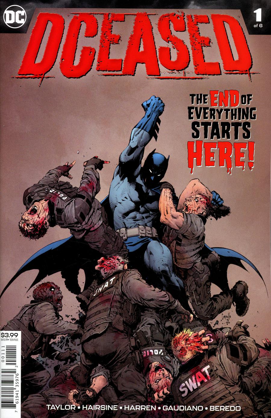 DCeased #1 Cover A 1st Ptg Regular Greg Capullo Cover