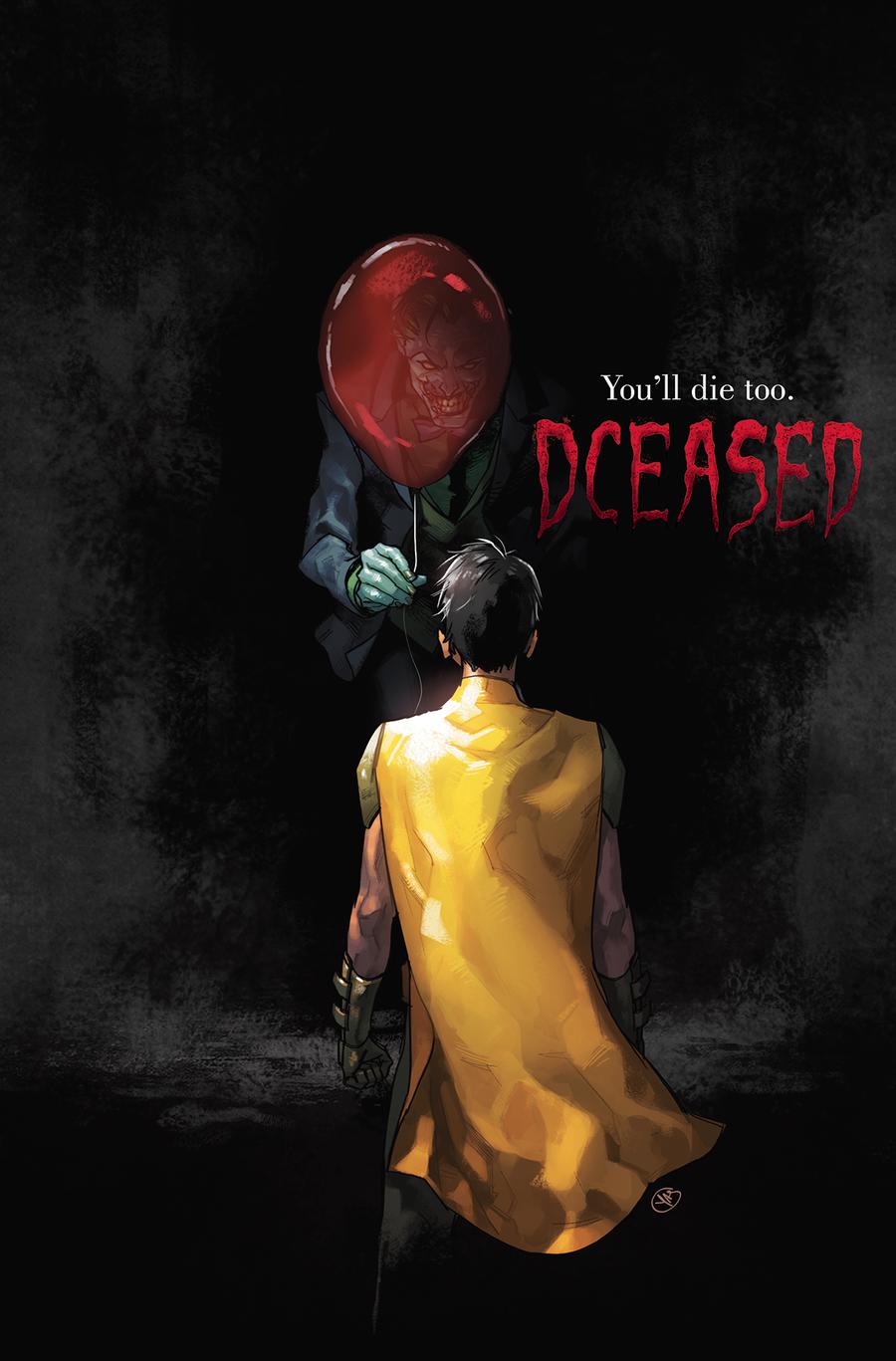 DCeased #1 Cover C Variant Yasmine Putri Horror Movie Cover