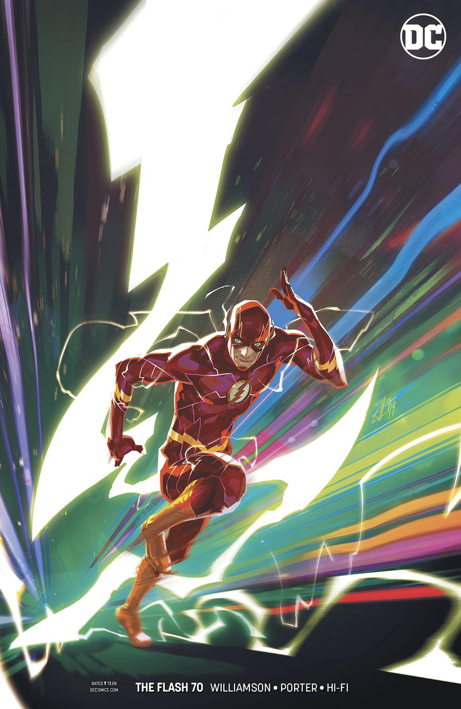 Flash Vol 5 #70 Cover B Variant Toni Infante Cover