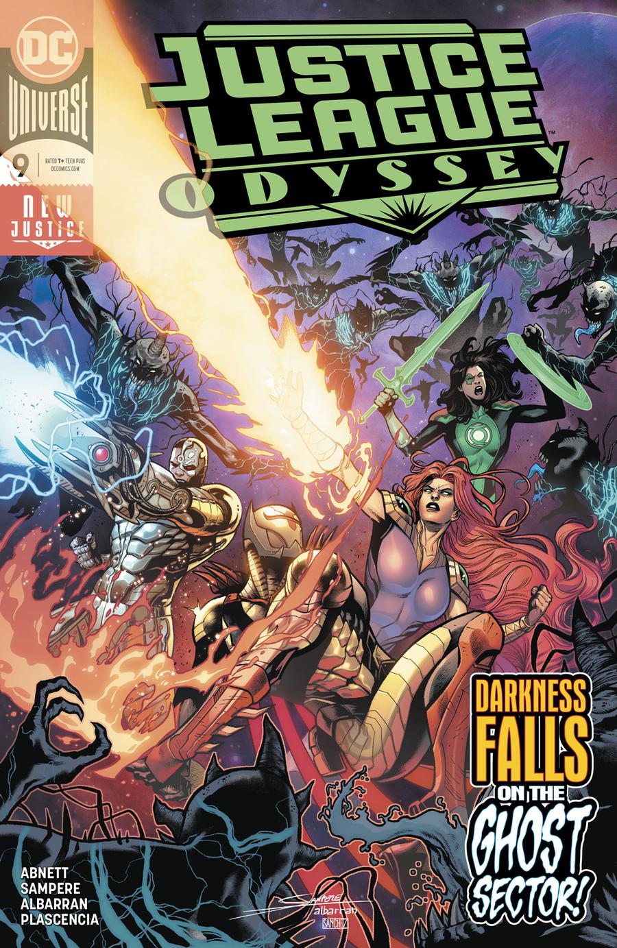 Justice League Odyssey #9 Cover A Regular Daniel Sampere & Juan Albarran Cover