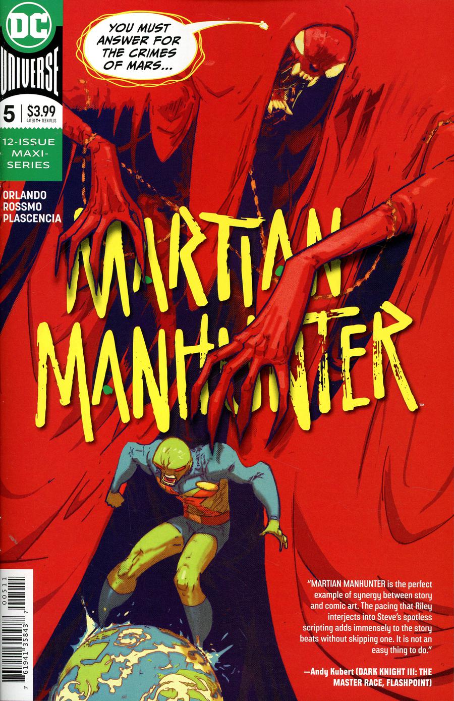 Martian Manhunter Vol 5 #5 Cover A Regular Riley Rossmo Cover