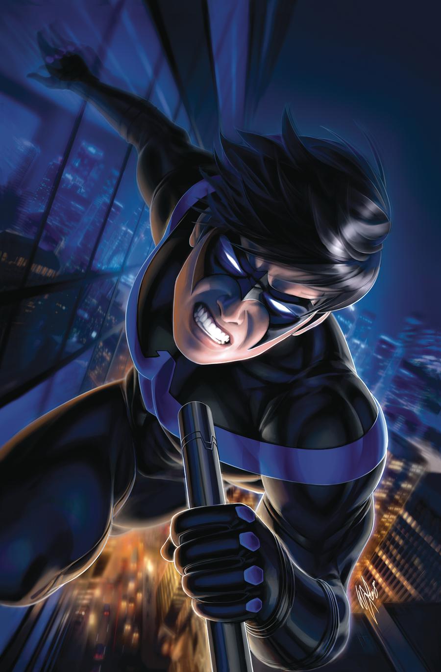 Nightwing Vol 4 #60 Cover B Variant Warren Louw Cover