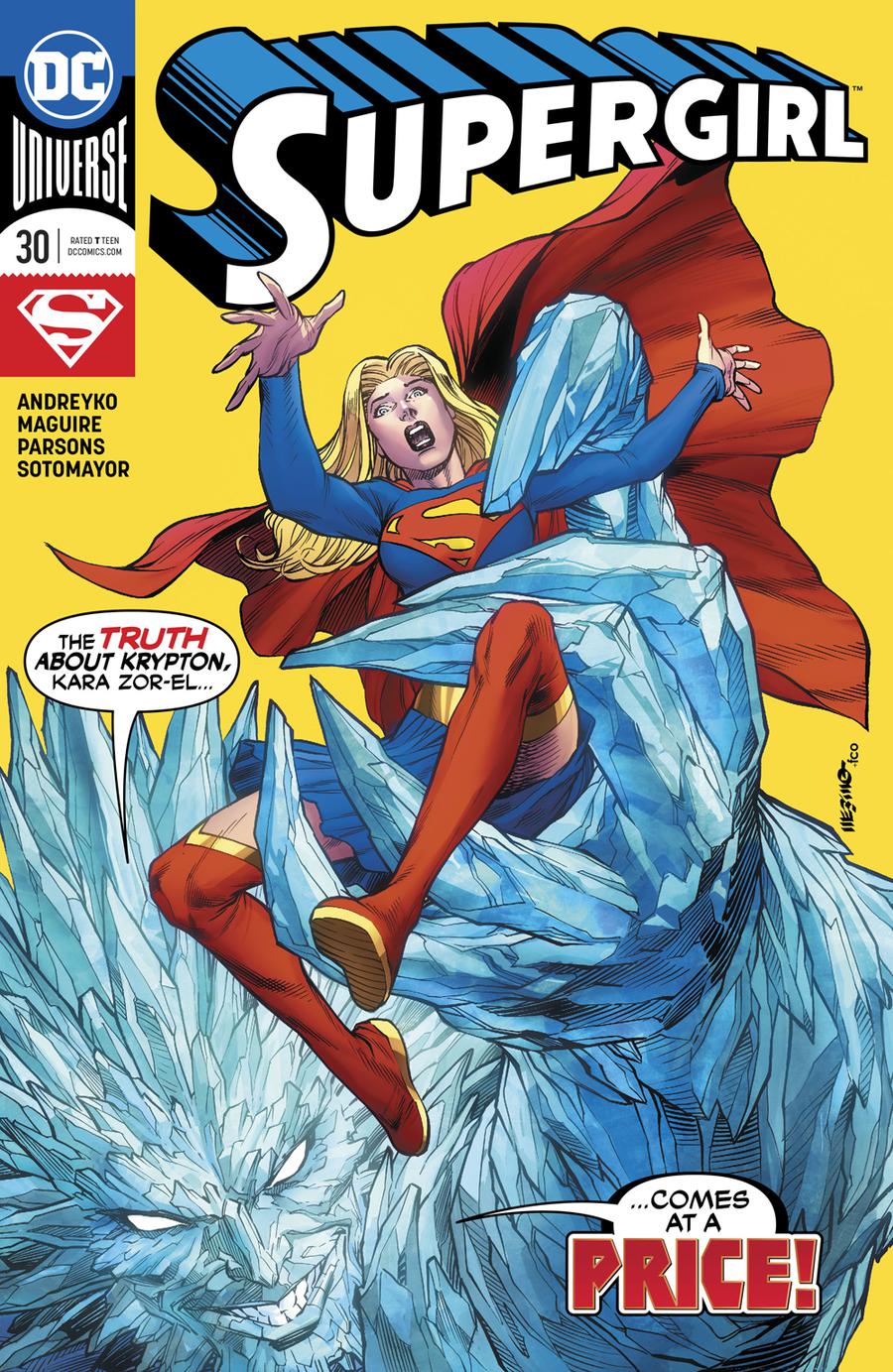 Supergirl Vol 7 #30 Cover A Regular Yanick Paquette Cover