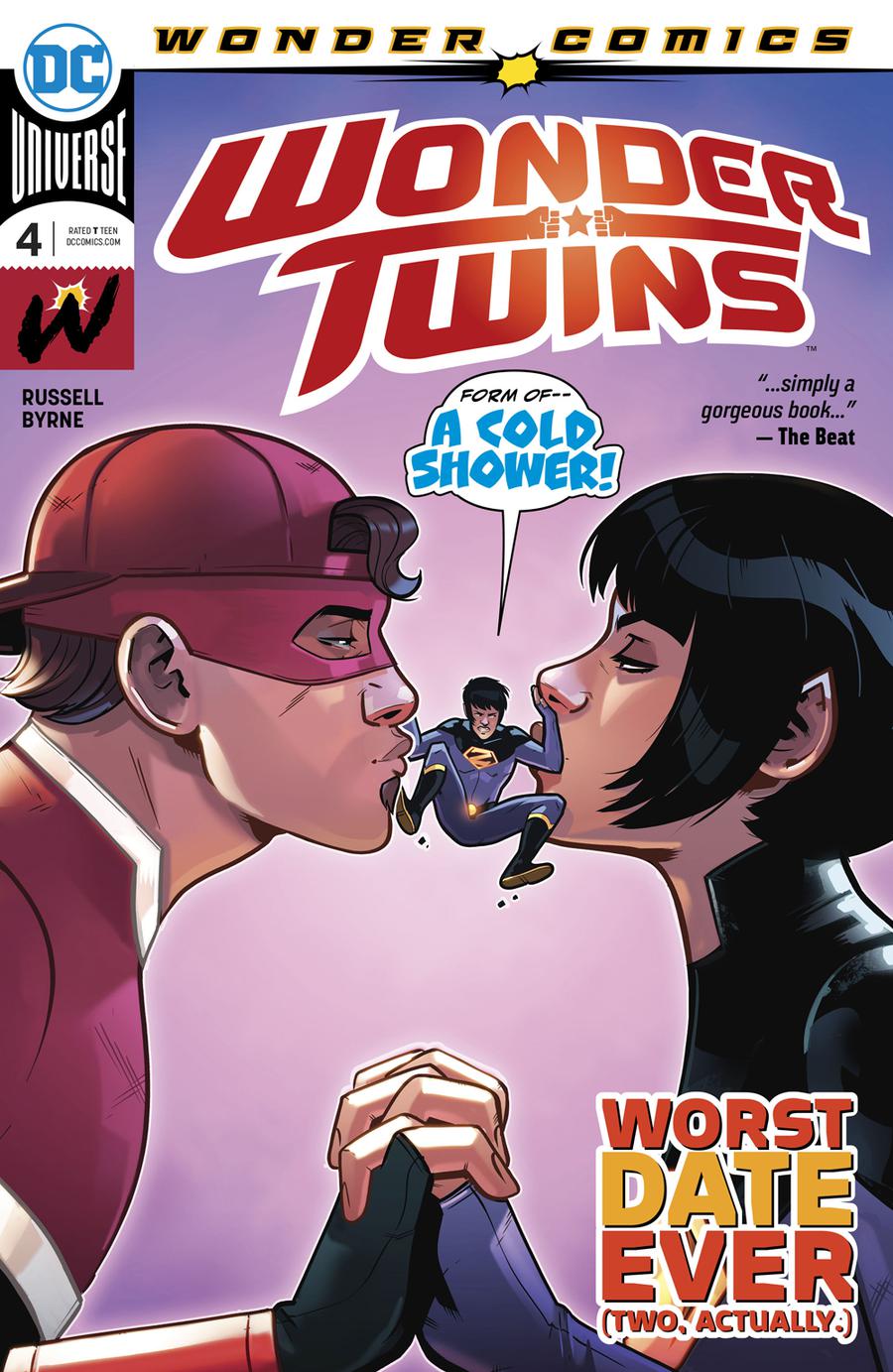 Wonder Twins #4 Cover A Regular Stephen Byrne Cover