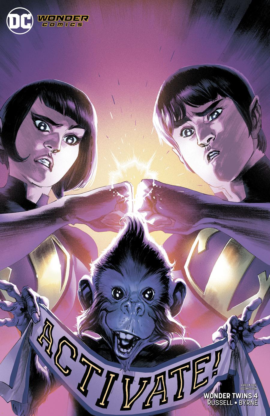 Wonder Twins #4 Cover B Variant Rafael Albuquerque Cover