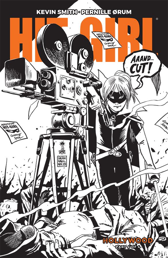 Hit-Girl Vol 2 Season 2 #4 Cover B Variant Francesco Francavilla Sketch Cover