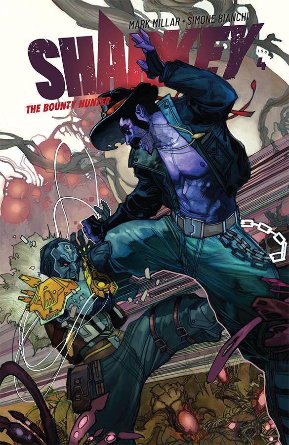 Sharkey The Bounty Hunter #4 Cover A Regular Simone Bianchi Color Cover