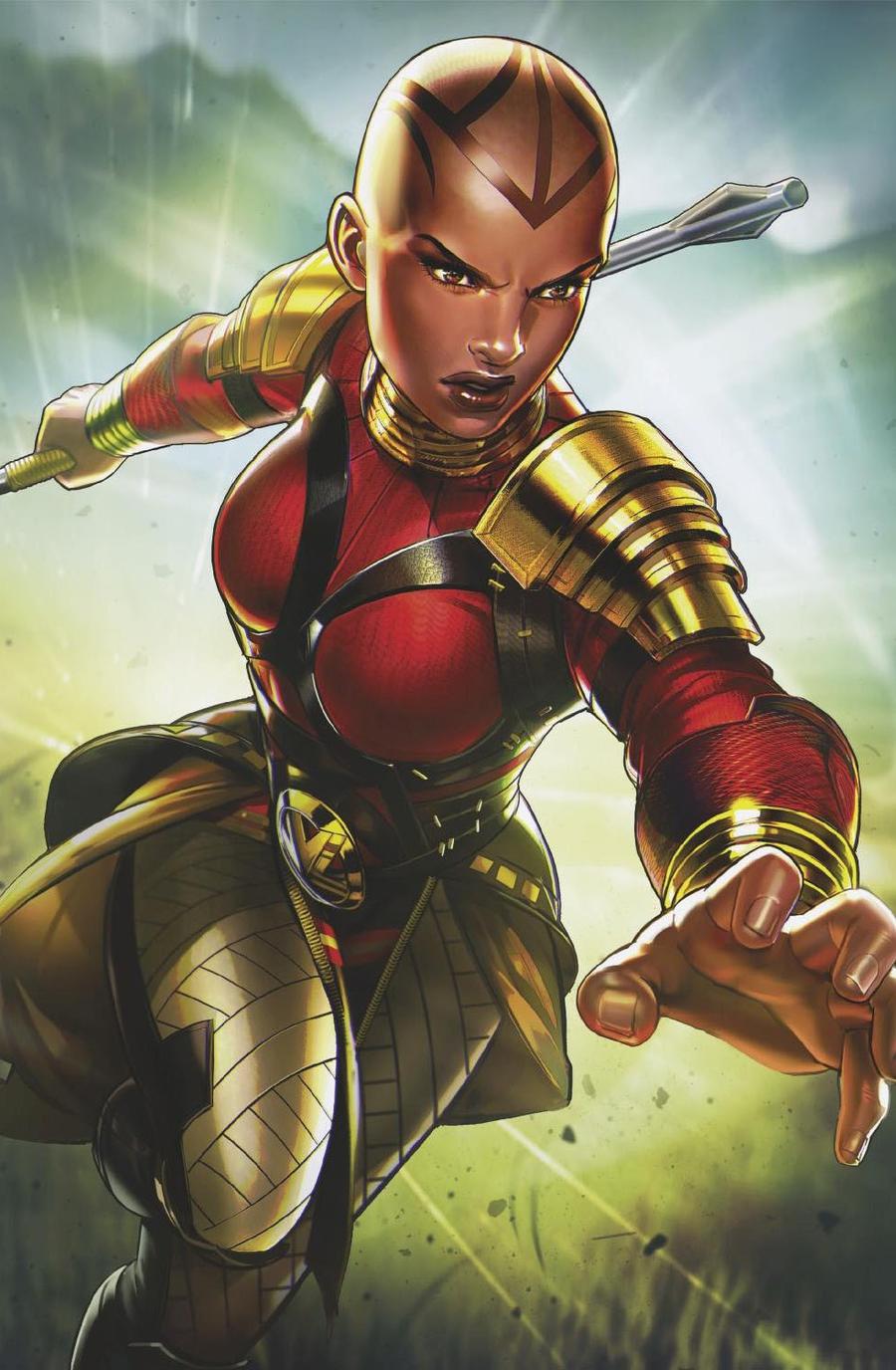Black Panther Vol 7 #12 Cover B Variant Heyjin Im Marvel Battle Lines Cover