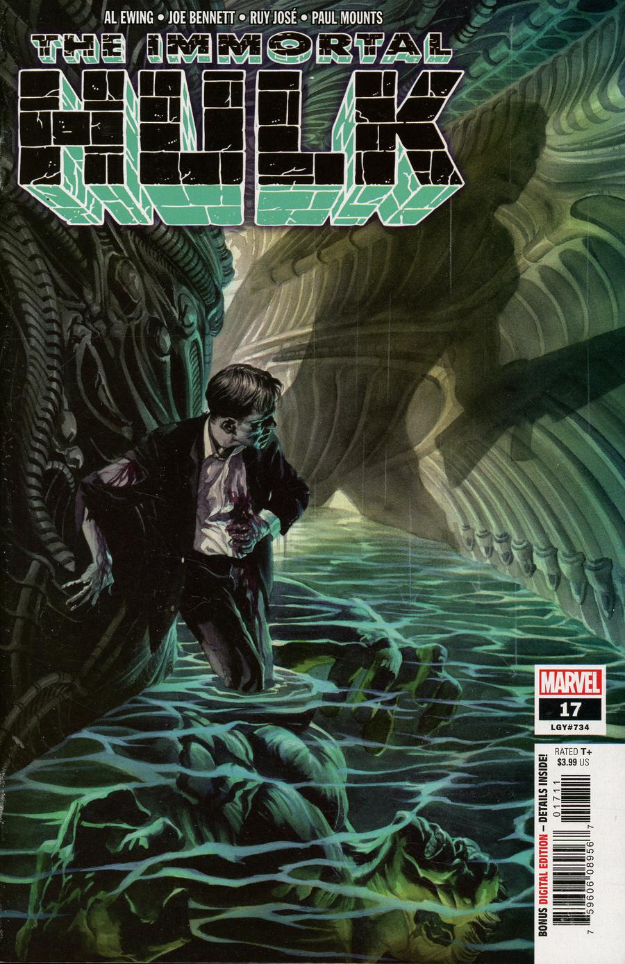 Immortal Hulk #17 Cover A 1st Ptg Regular Alex Ross Cover