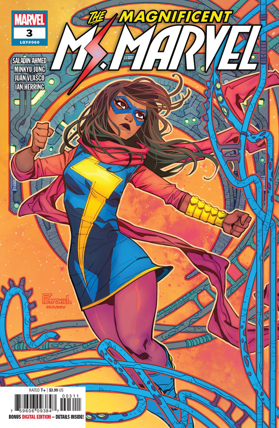 Magnificent Ms Marvel #3 Cover A Regular Eduard Petrovich Cover