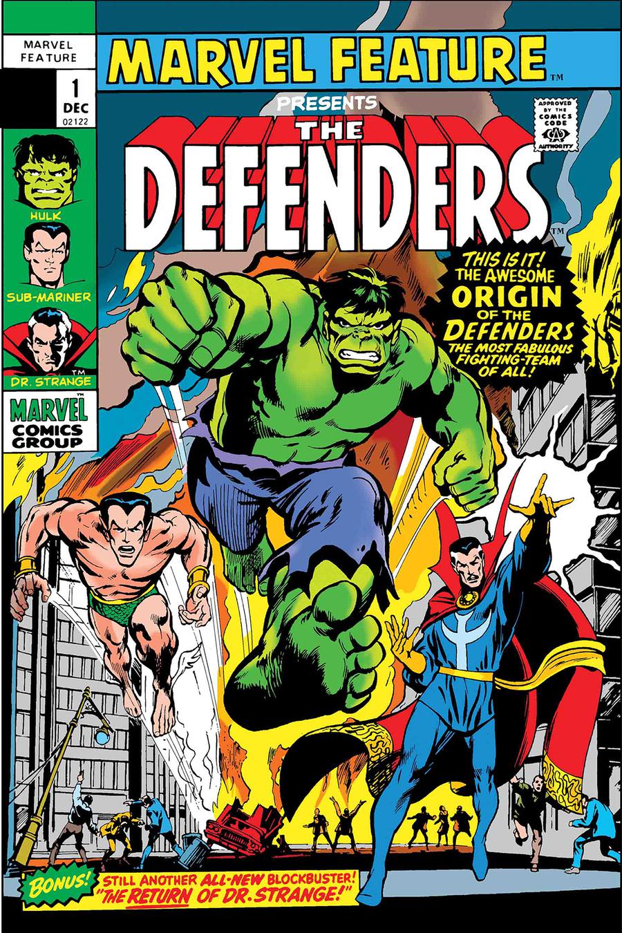 Marvel Feature #1 Cover B Defenders Facsimile Edition