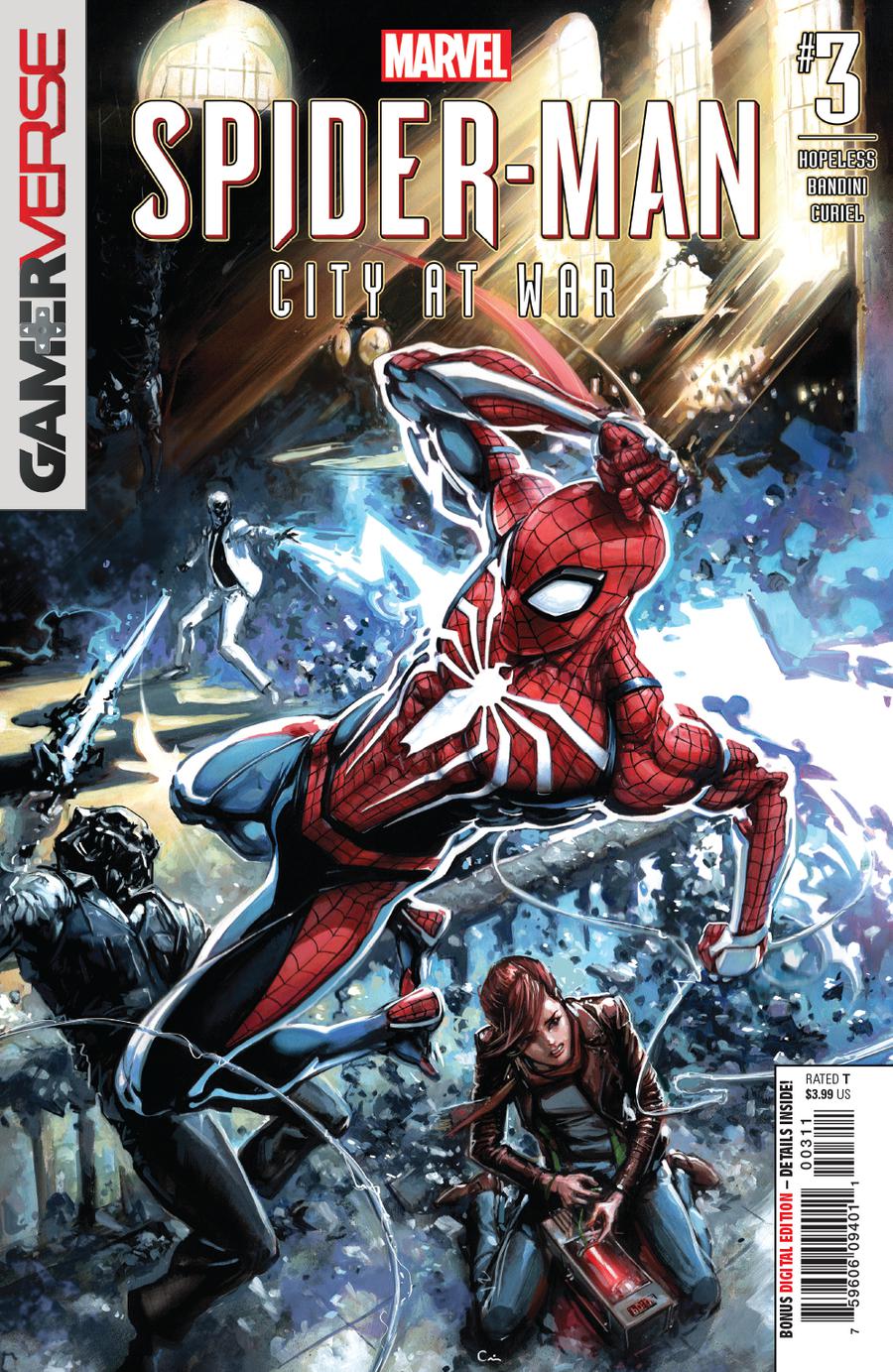 Marvels Spider-Man City At War #3 Cover A Regular Clayton Crain Cover