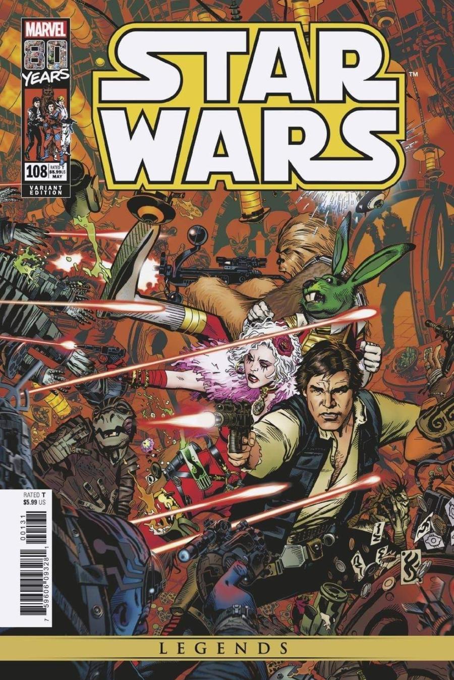 Star Wars (Marvel) Vol 1 #108 Cover C Variant Michael Golden Cover