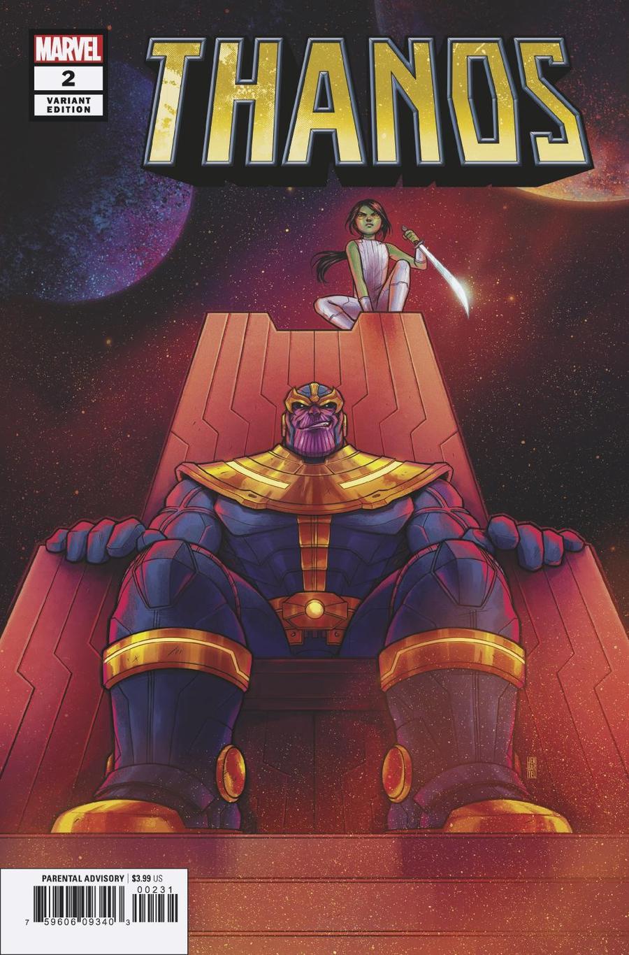 Thanos Vol 3 #2 Cover B Variant Jen Bartel Cover