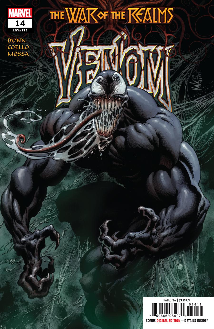 Venom Vol 4 #14 Cover A 1st Ptg Regular Kyle Hotz Cover (War Of The Realms Tie-In)