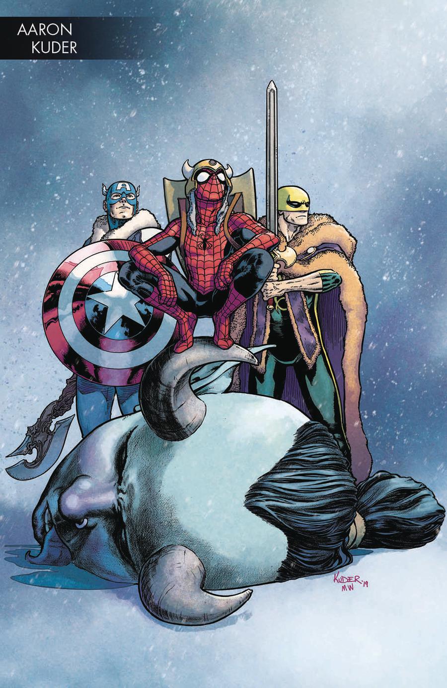 War Of The Realms #4 Cover B Variant Aaron Kuder Young Guns Cover