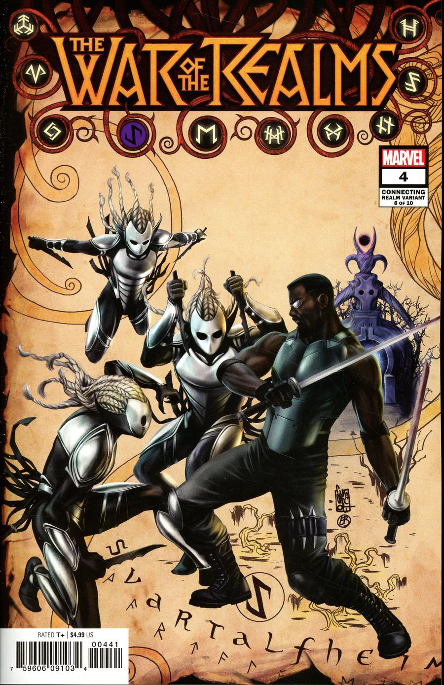 War Of The Realms #4 Cover C Variant Giuseppe Camuncoli Connecting Realm Cover