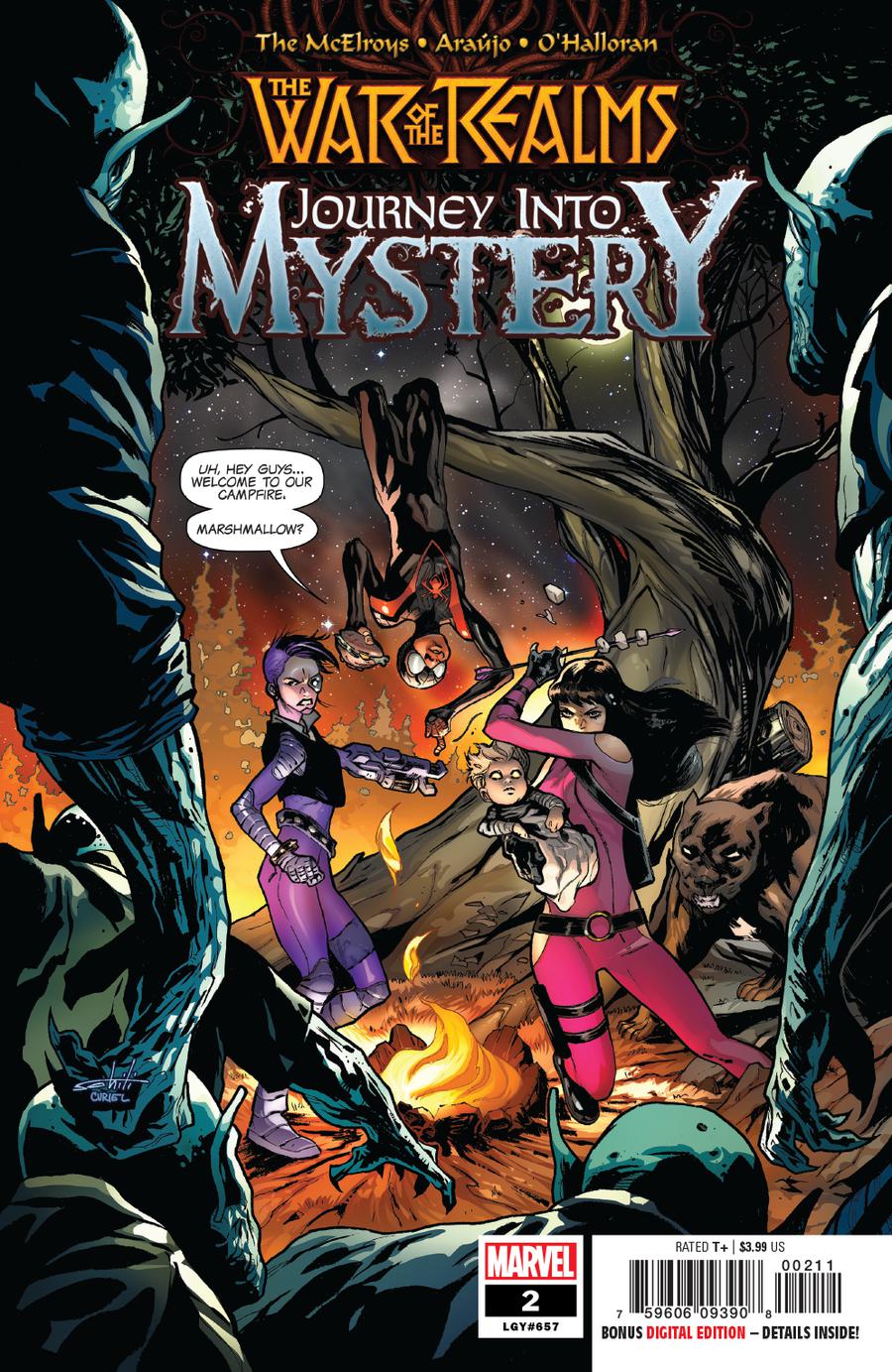 War Of The Realms Journey Into Mystery #2 Cover A 1st Ptg Regular Valerio Schiti & David Curiel Cover