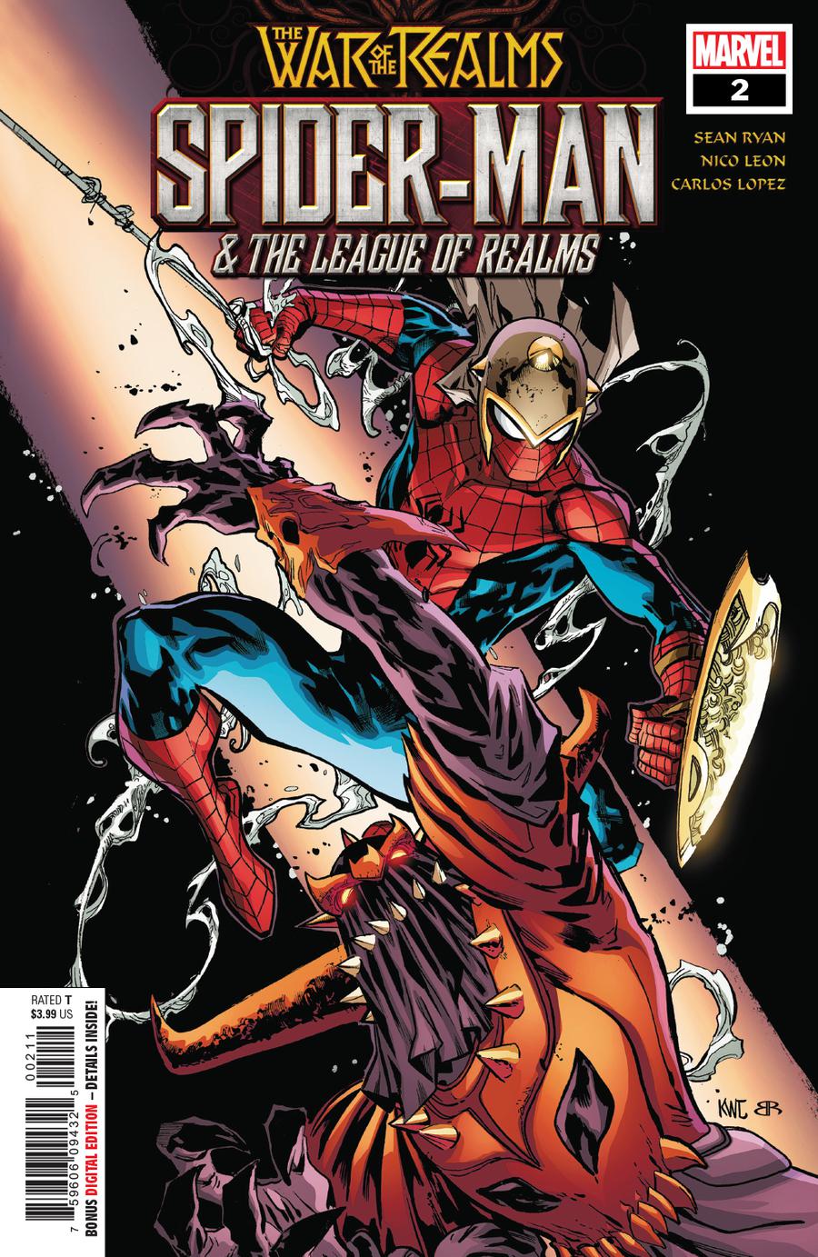 War Of The Realms Spider-Man And The League Of Realms #2 Cover A Regular Ken Lashley Cover