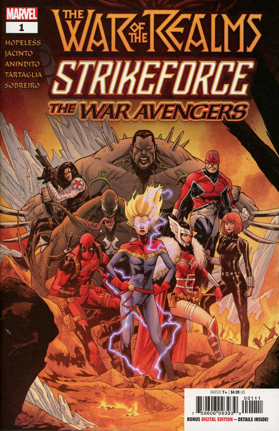 War Of The Realms Strikeforce War Avengers #1 Cover A Regular Kim Jacinto Cover