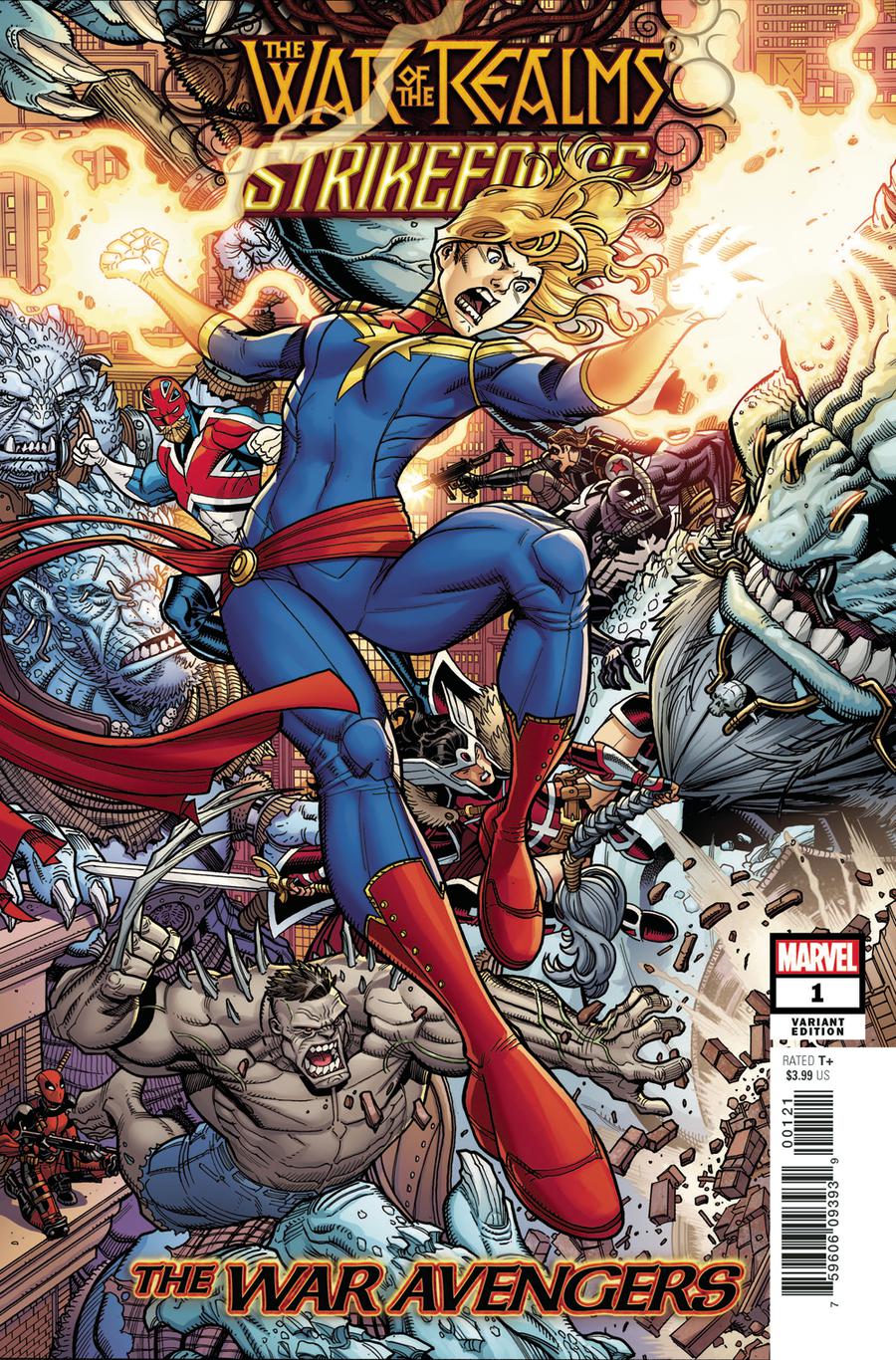 War Of The Realms Strikeforce War Avengers #1 Cover B Variant Nick Bradshaw Cover