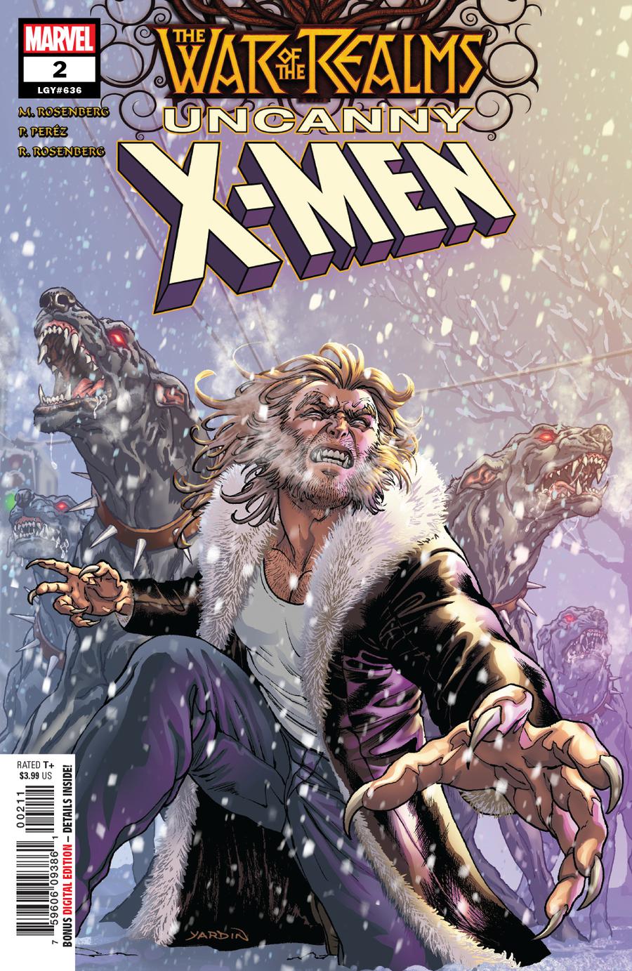 War Of The Realms Uncanny X-Men #2 Cover A Regular David Yardin Cover