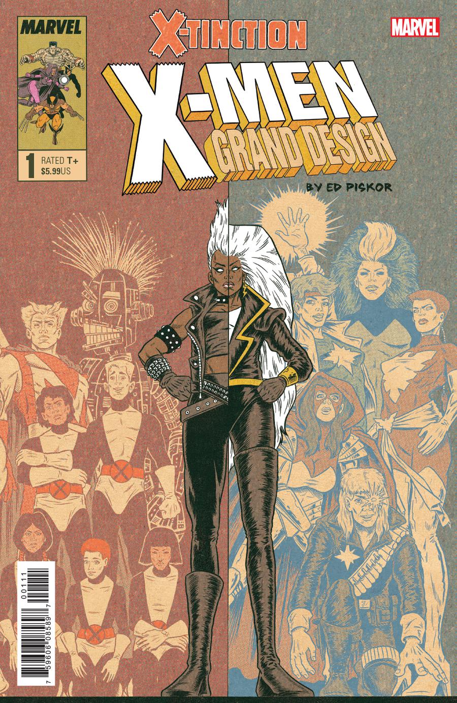X-Men Grand Design X-Tinction #1 Cover A Regular Ed Piskor Cover
