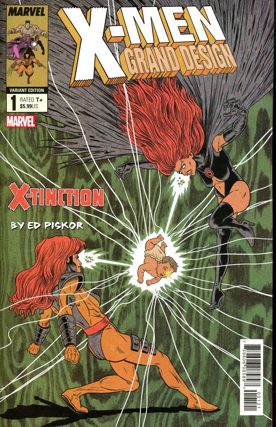 X-Men Grand Design X-Tinction #1 Cover B Variant Ed Piskor Cover