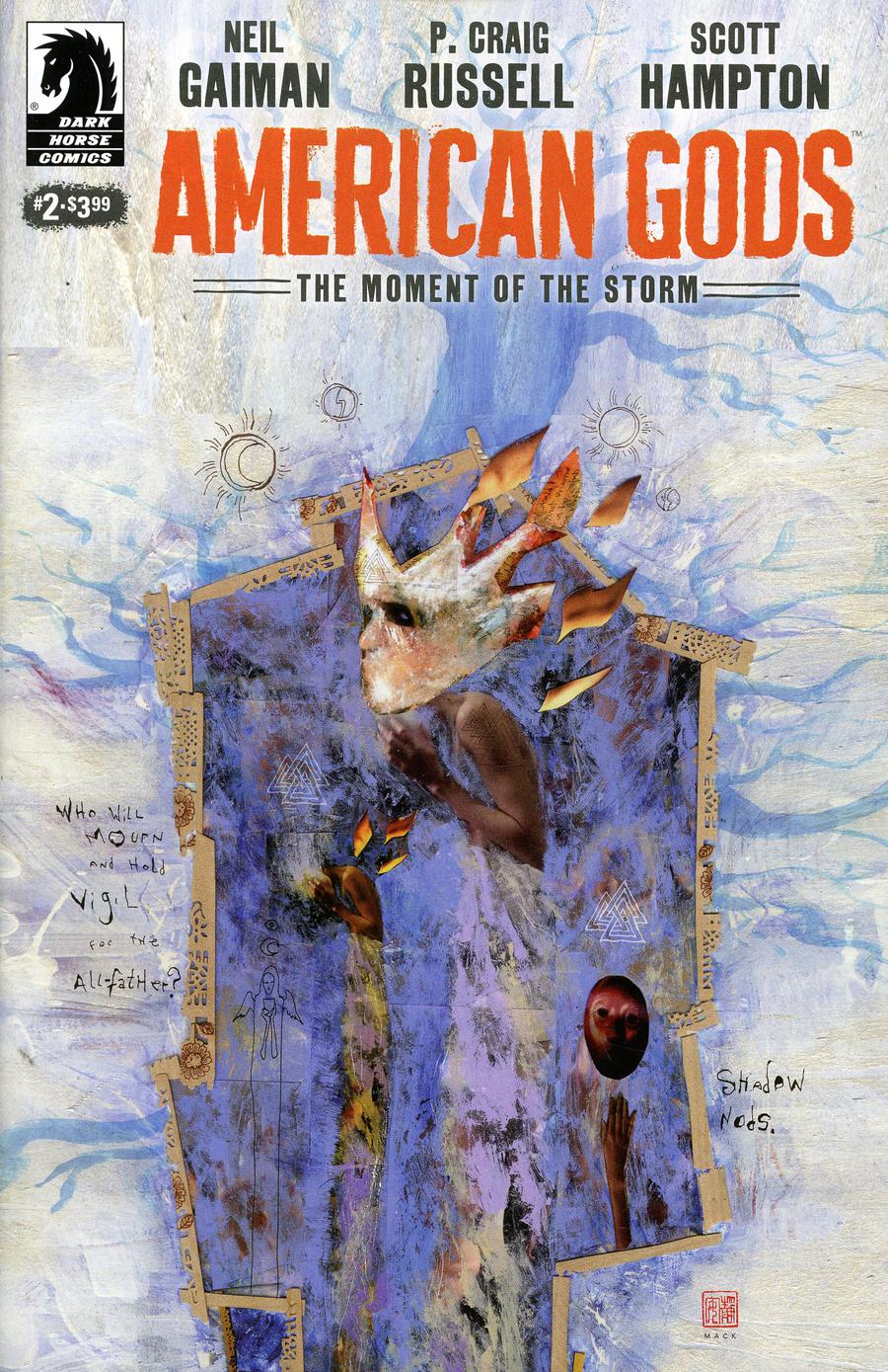 American Gods Moment Of The Storm #2 Cover B Variant David Mack Cover