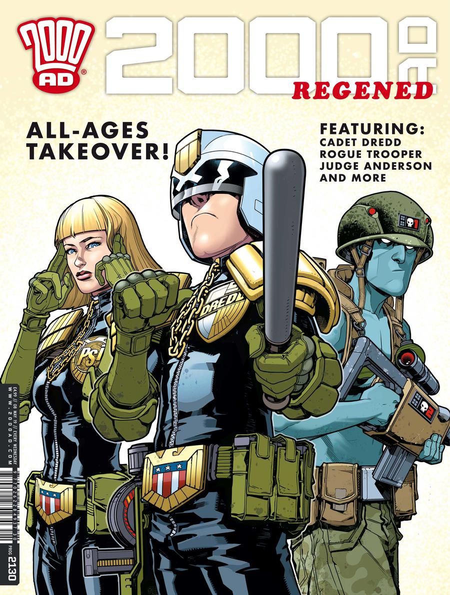 2000 AD #2129 - 2133 Pack May 2019
