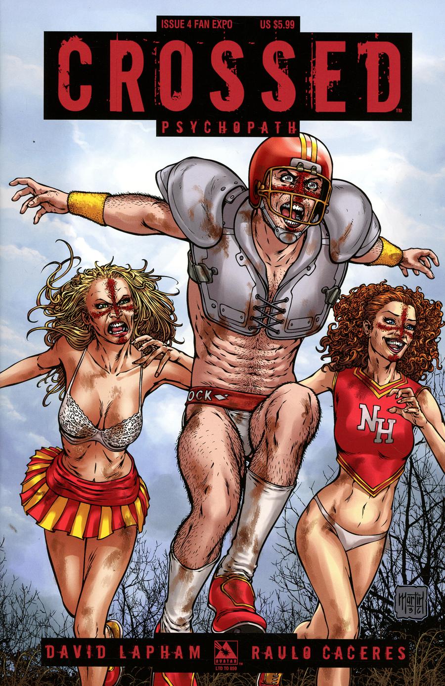 Crossed Psychopath #4 Cover G Fan Expo Cover