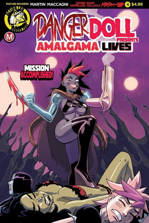 Danger Doll Squad Presents Amalgama Lives #4 Cover A Regular Winston Young Cover