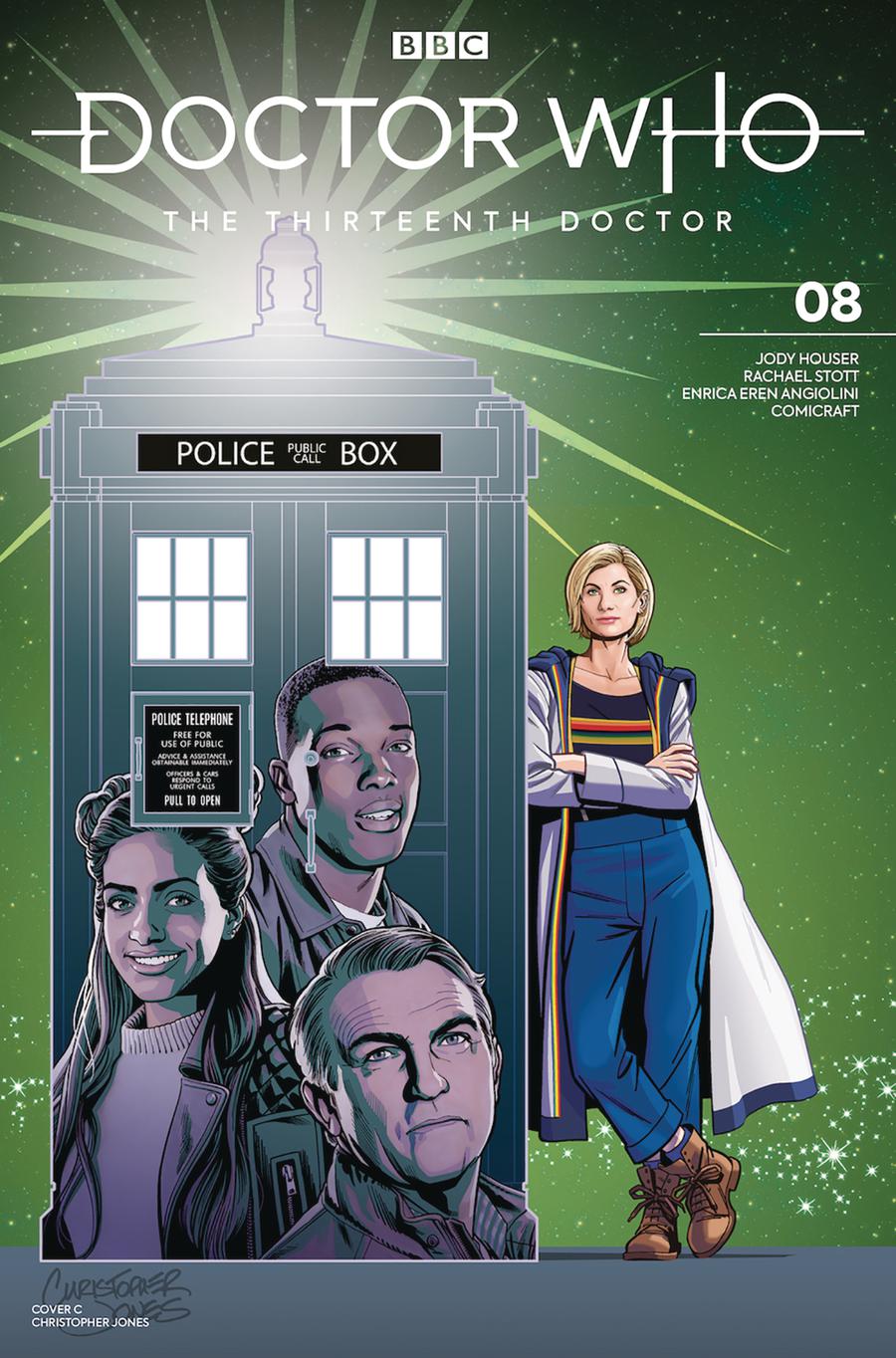 Doctor Who 13th Doctor #8 Cover C Variant Chris Jones Cover