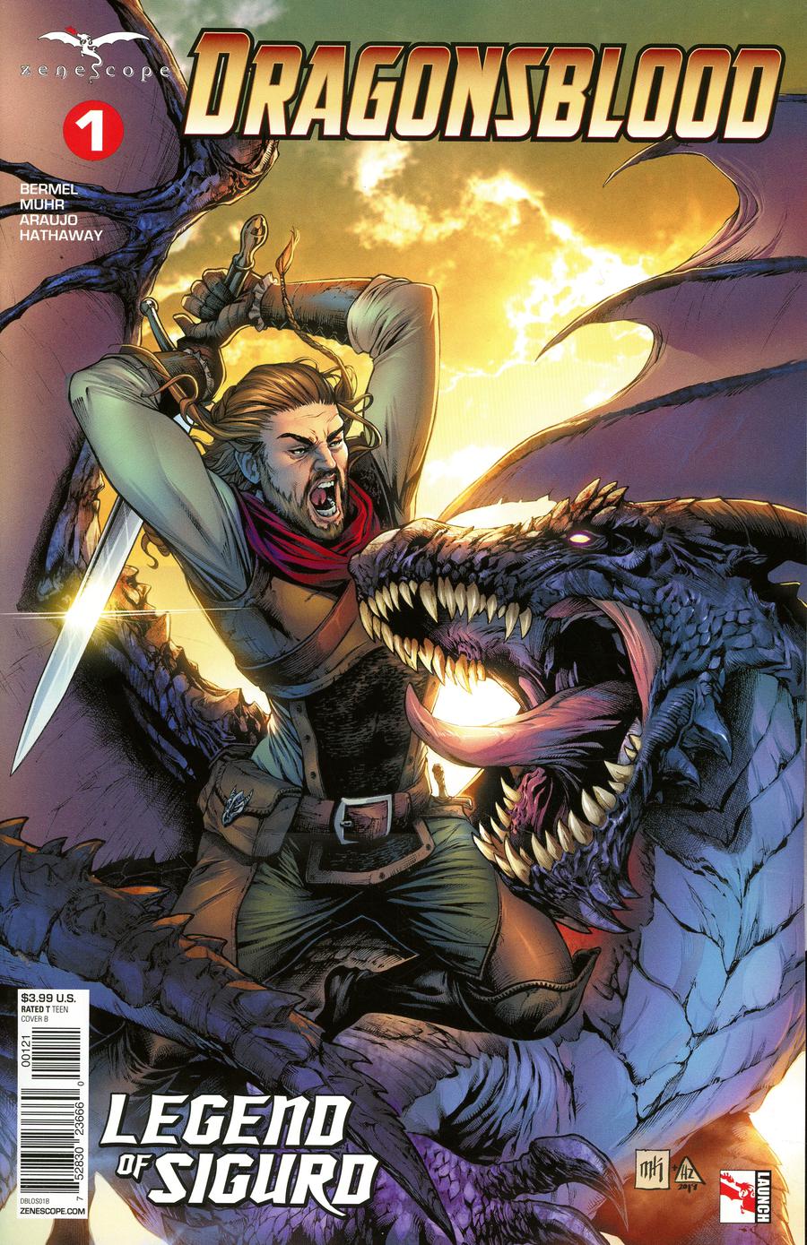 Grimm Fairy Tales Presents Dragonsblood #1 Cover B Mike Krome