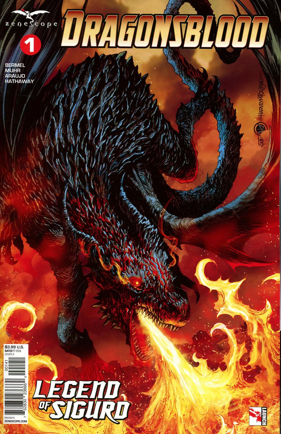Grimm Fairy Tales Presents Dragonsblood #1 Cover D Harvey Tolibao