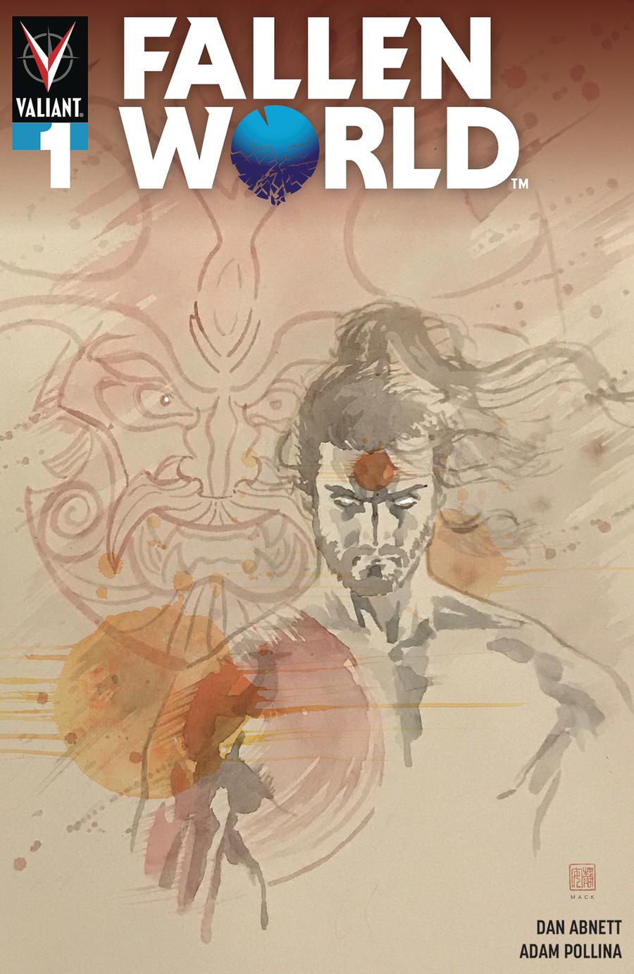 Fallen World #1 Cover E Variant David Mack Cover