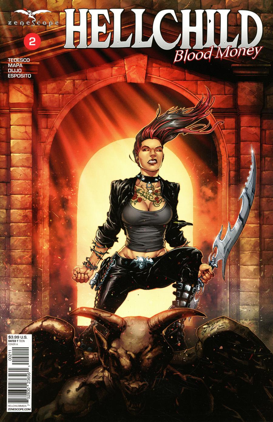 Grimm Fairy Tales Presents Hellchild Blood Money #2 Cover A Edgar Salazar