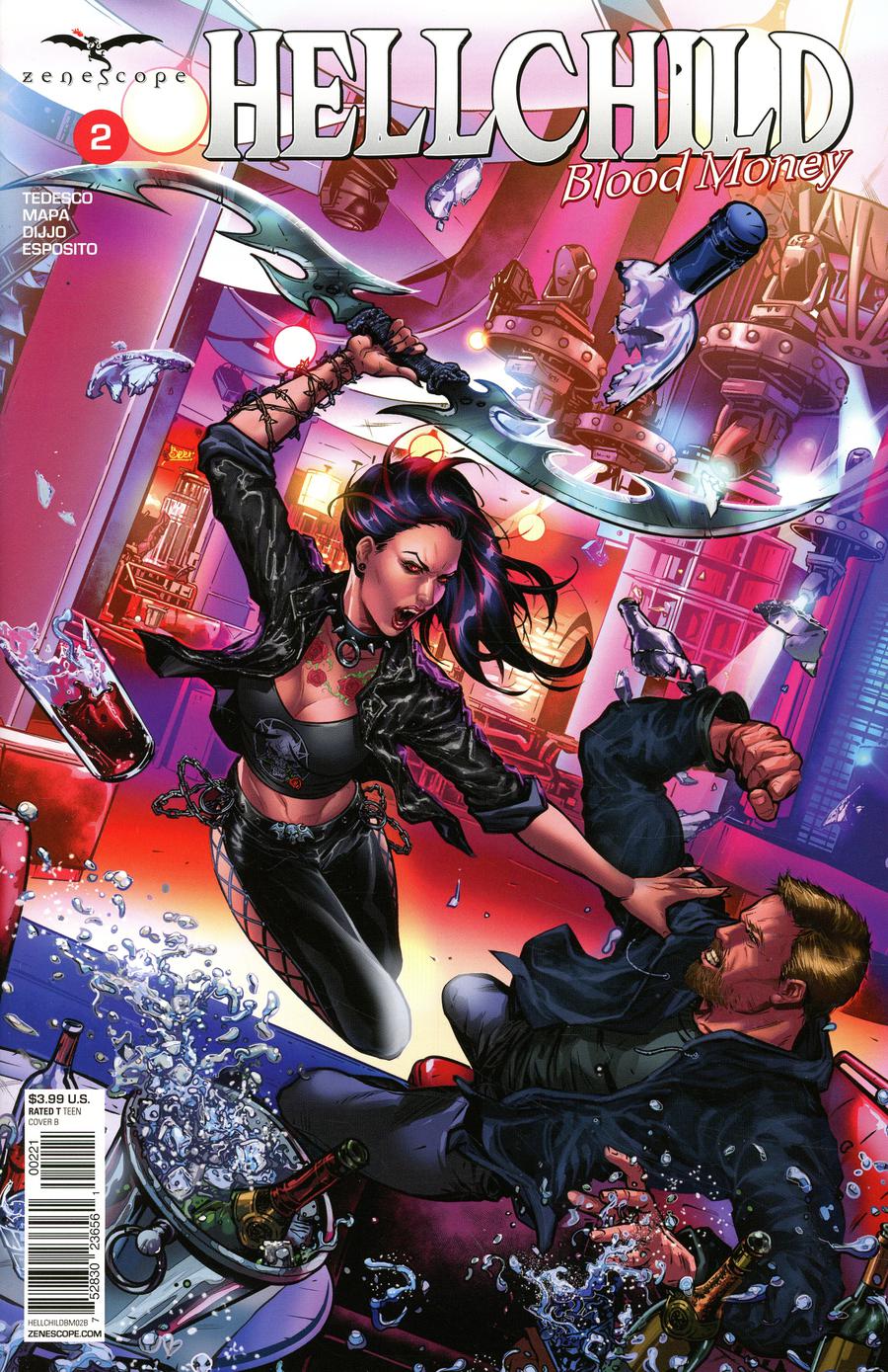 Grimm Fairy Tales Presents Hellchild Blood Money #2 Cover B Riveiro