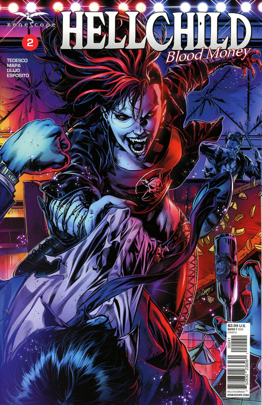 Grimm Fairy Tales Presents Hellchild Blood Money #2 Cover D Caanan White