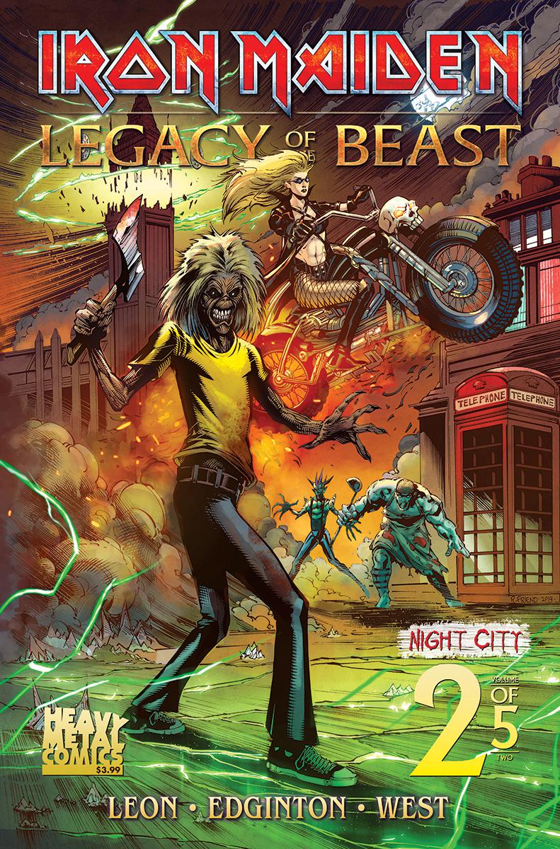 Iron Maiden Legacy Of The Beast Vol 2 Night City #2 Cover A
