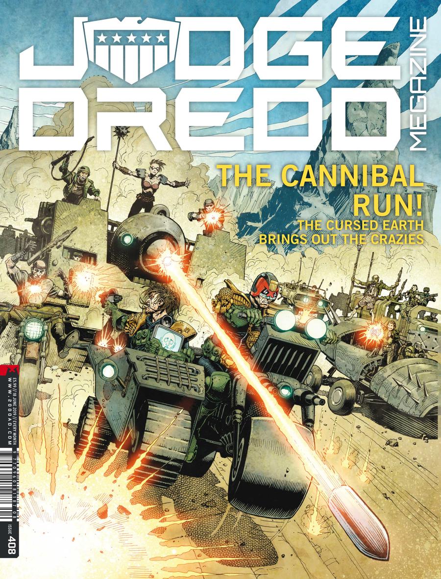 Judge Dredd Megazine #408