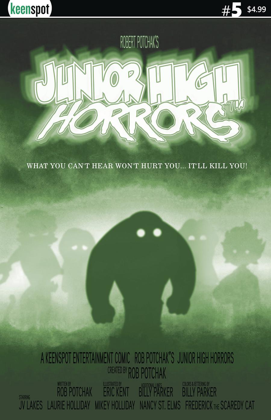 Junior High Horrors #5 Cover B Variant The Fog Parody Cover