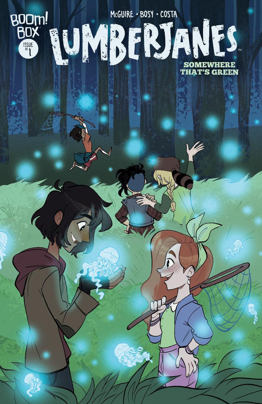 Lumberjanes Somewhere Thats Green #1 Cover A Regular Alexa Bosy Cover