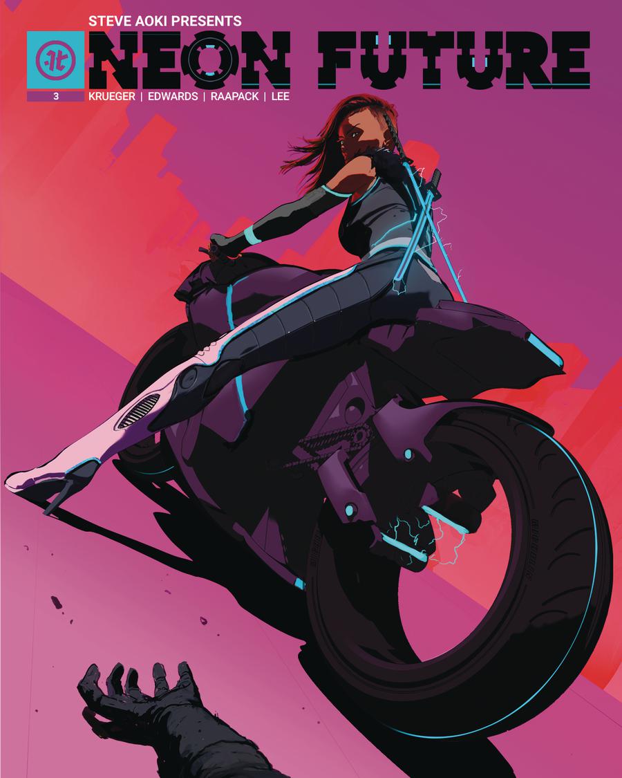 Neon Future #3 Cover C Variant Maciej Kuciara Cover