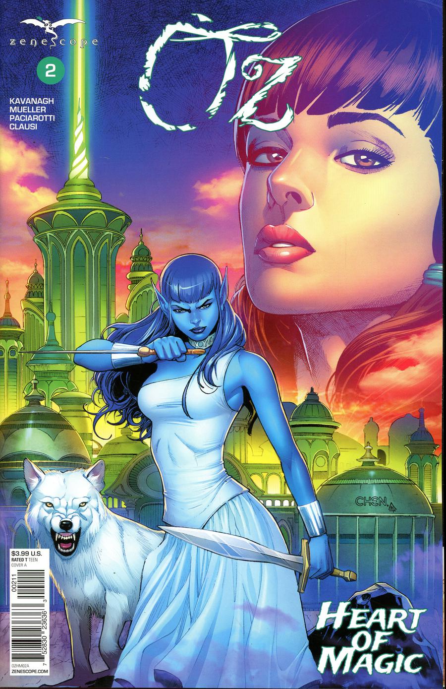 Grimm Fairy Tales Presents Oz Heart Of Magic #2 Cover A Sean Chen