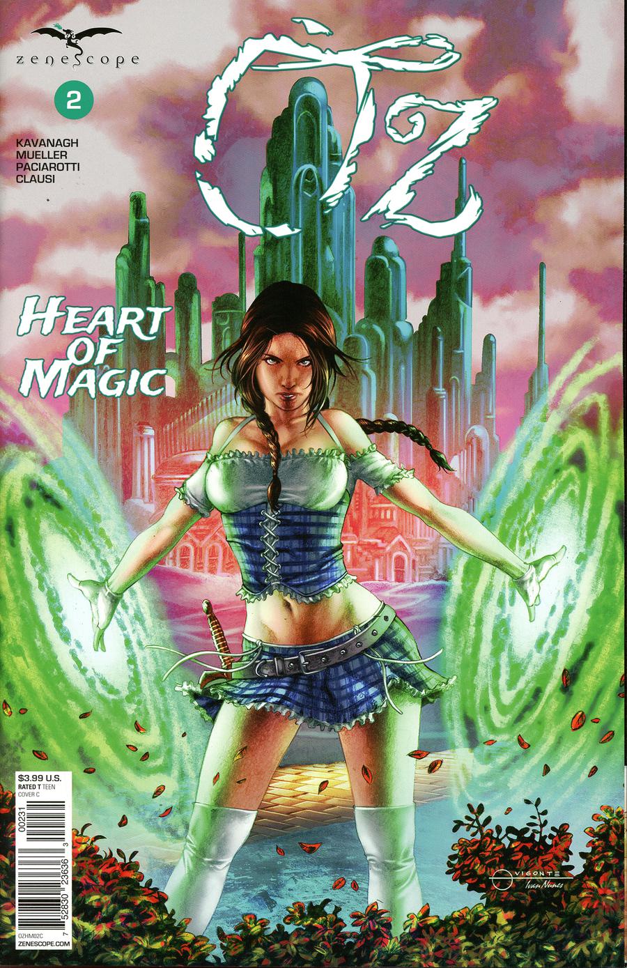 Grimm Fairy Tales Presents Oz Heart Of Magic #2 Cover C Geebo Vigonte