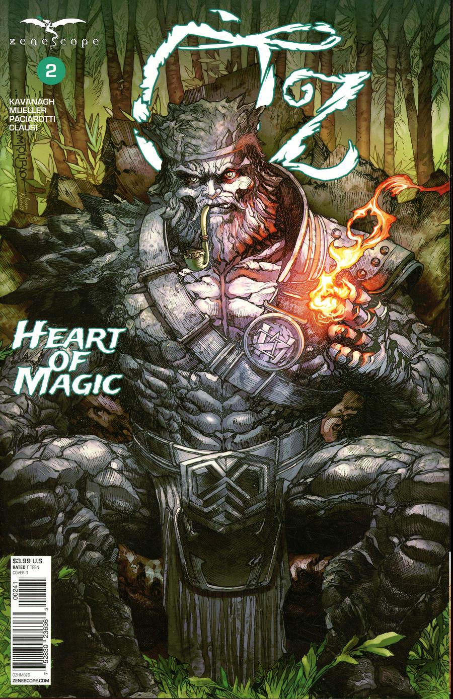 Grimm Fairy Tales Presents Oz Heart Of Magic #2 Cover D Harvey Tolibao