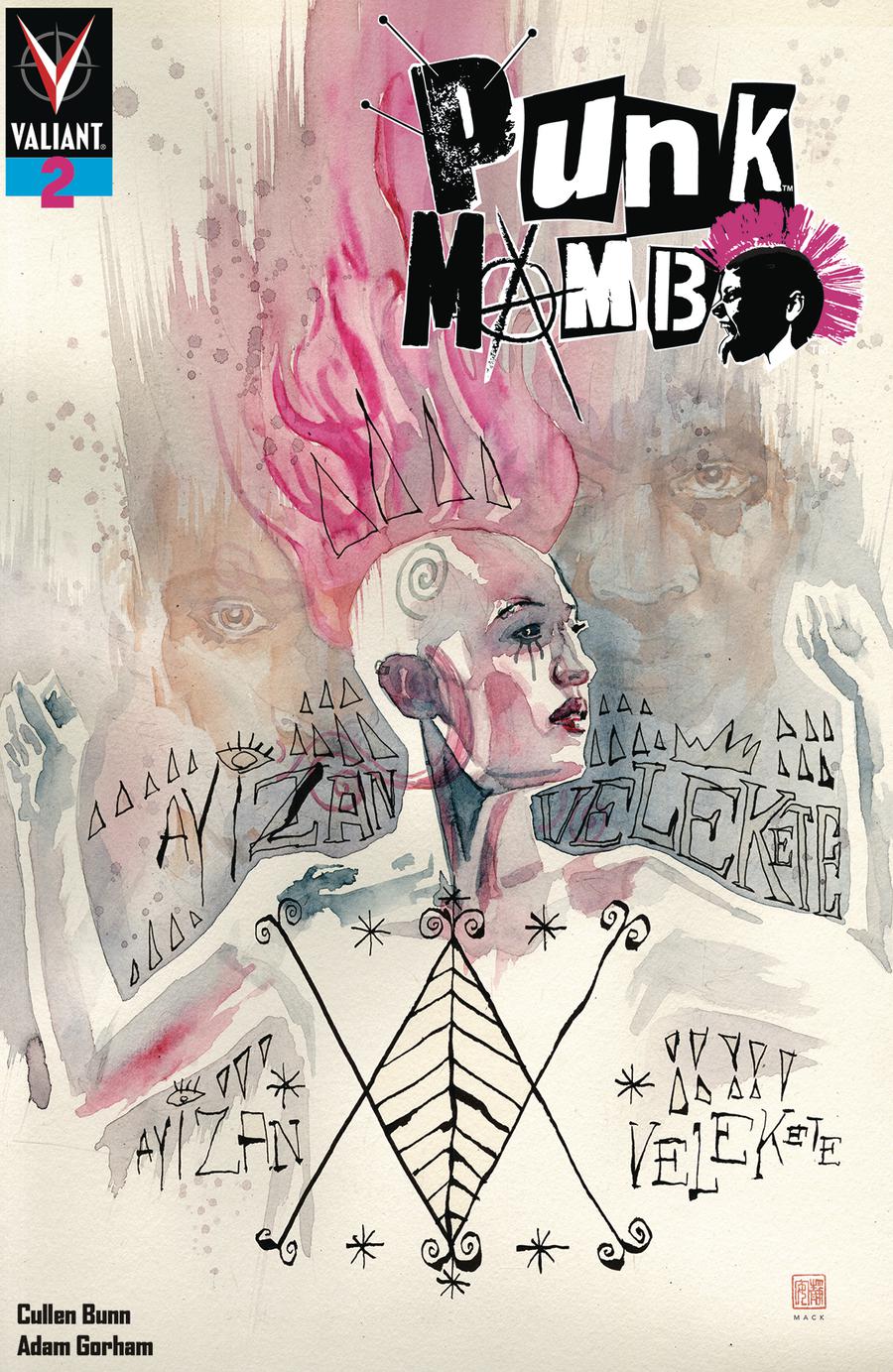 Punk Mambo #2 Cover B Variant David Mack Cover