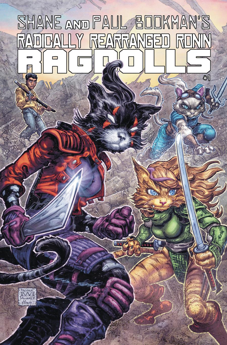 Radically Rearranged Ronin Ragdolls One Shot Cover D Variant Freddie Williams II Cover